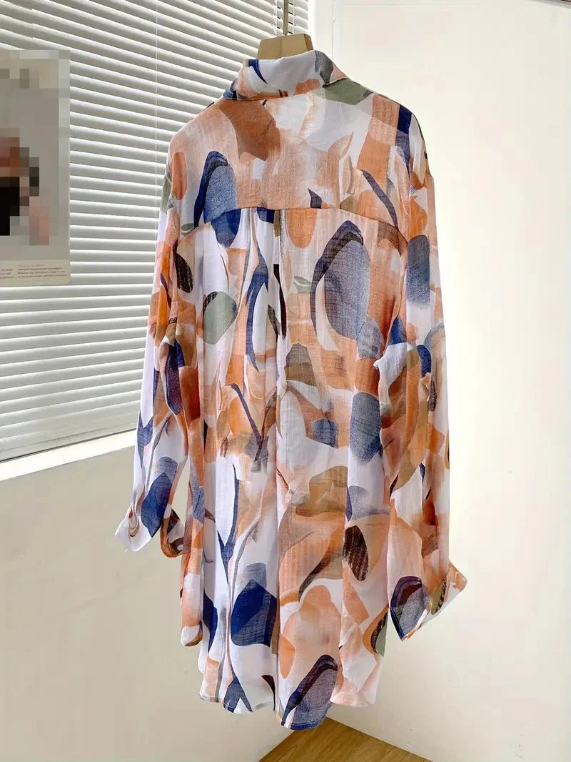 VICKY | STYLISH PRINTED BLOUSE