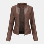 Victoria | Trendy Leather Jacket