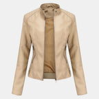 Victoria | Trendy Leather Jacket