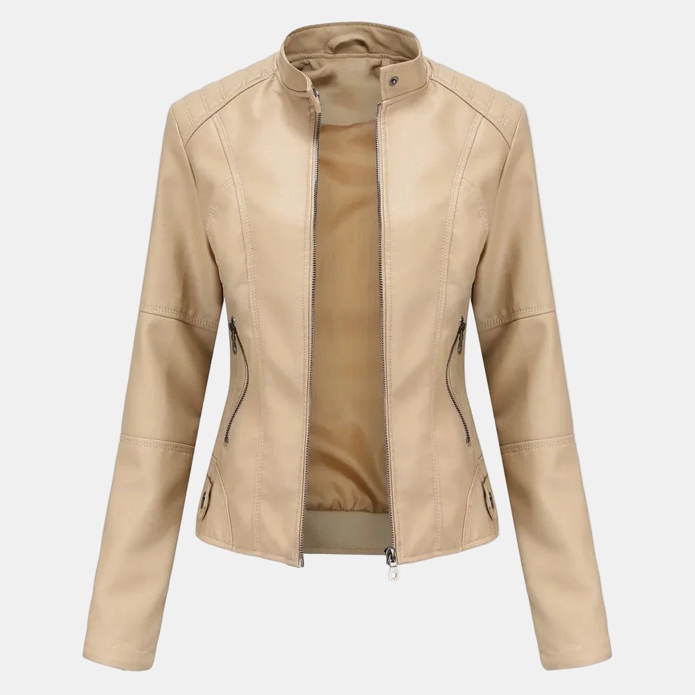Victoria | Trendy Leather Jacket
