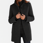 Vilma | Elegant High Collar Coat