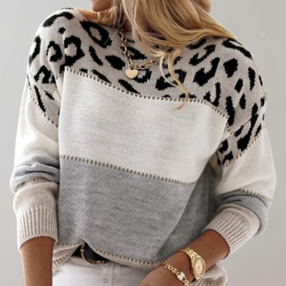 Virelle | Leopard Print Sweater