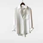 VIVIAN | CASUAL LONG SLEEVED LAPEL SHIRT